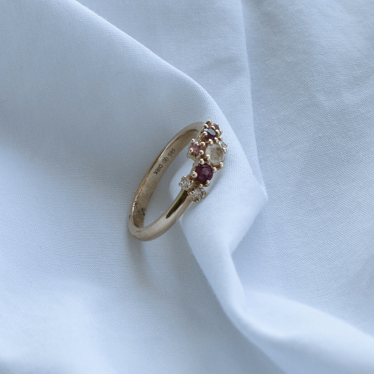 Purple Ring 14K Guld – Ægte håndværk fra Dirks Jewellery
