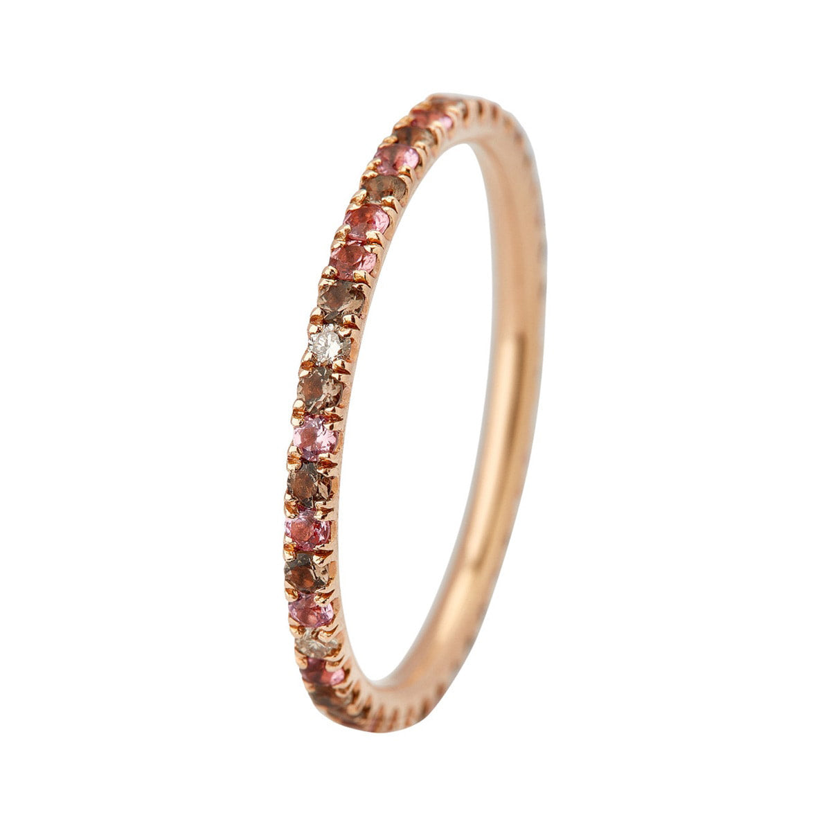 Puzzle Colours Ring 14K Rosaguld – fra Dirks Jewellery | Dirks Jewellery