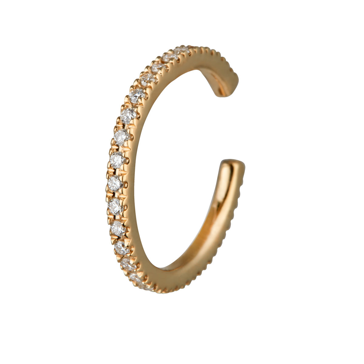 Puzzle, ear cuff 14K guld m. brillanter – fra Dirks Jewellery | Dirks Jewellery