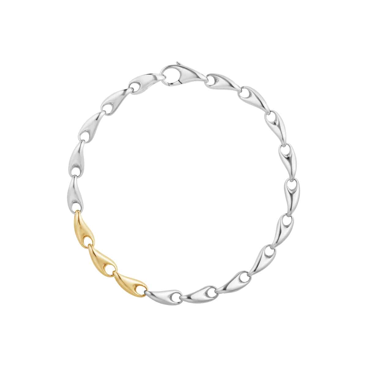 Reflect slim armlænke m guld – fra Georg Jensen | Dirks Jewellery