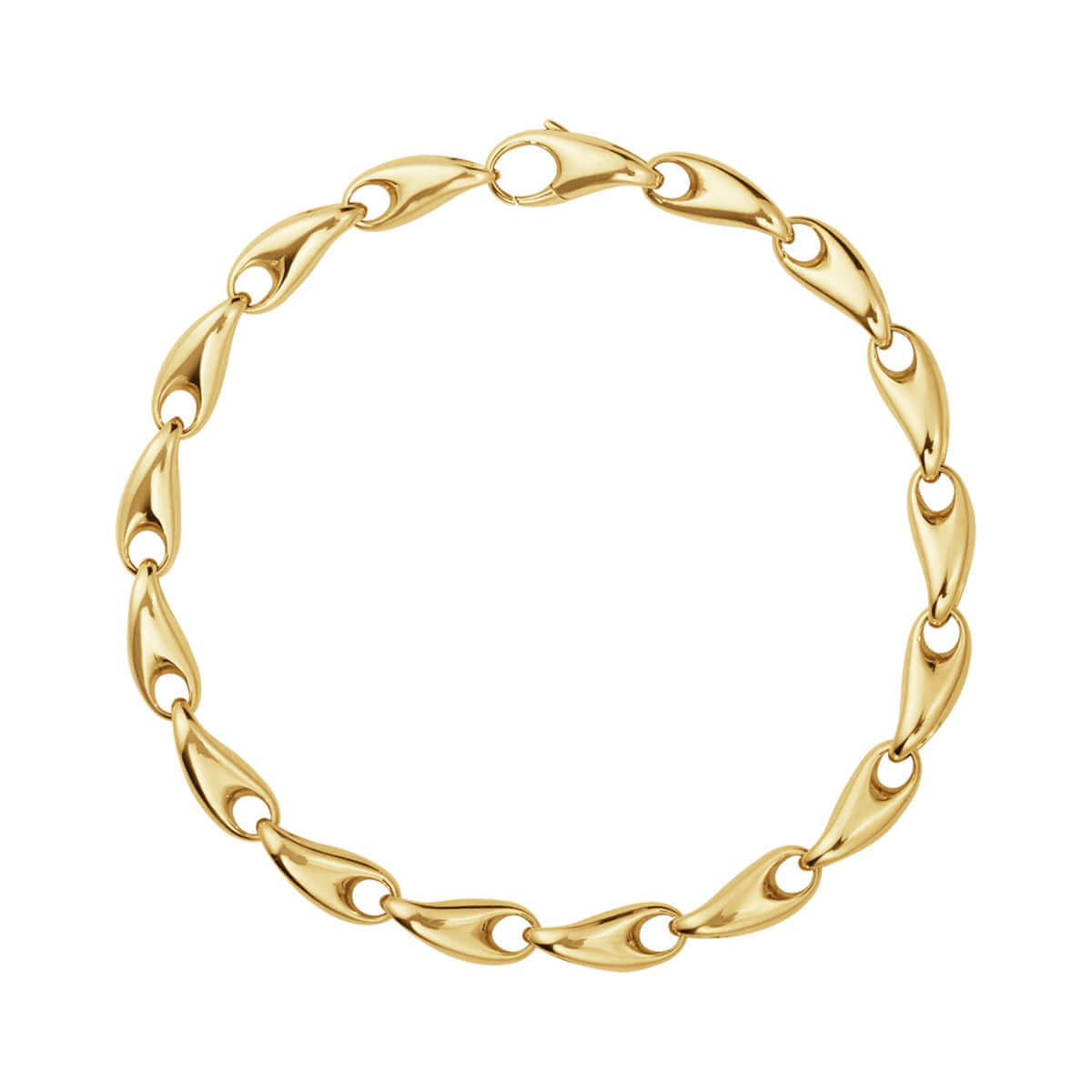 Reflect Slim armbånd 18k guld. – Ægte håndværk fra Dirks Jewellery