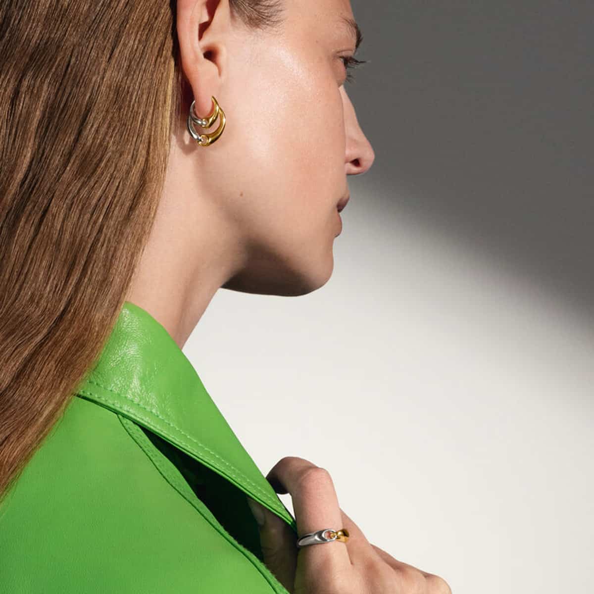 Reflect small ring m guld – fra Georg Jensen | Dirks Jewellery