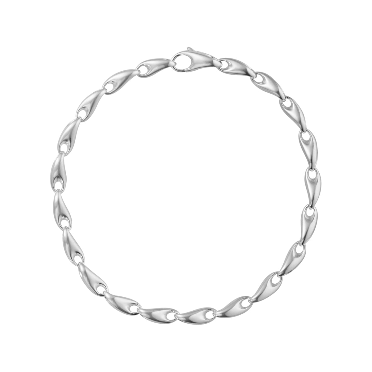 Reflect Slim Bracelet sølv – fra Georg Jensen | Dirks Jewellery