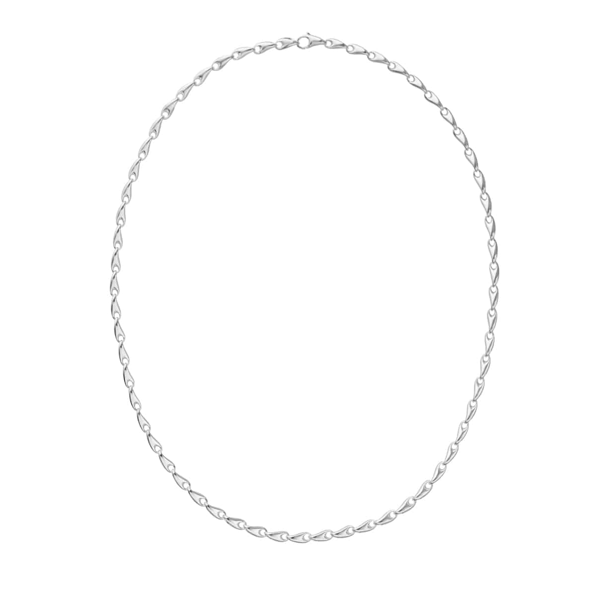 Reflect slim halskæde 55cm, sølv – fra Georg Jensen | Dirks Jewellery