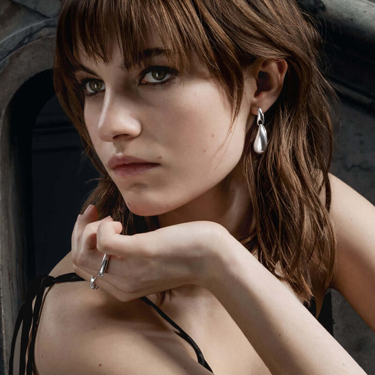 Reflect Large Link Ring sølv – Ægte håndværk fra Dirks Jewellery