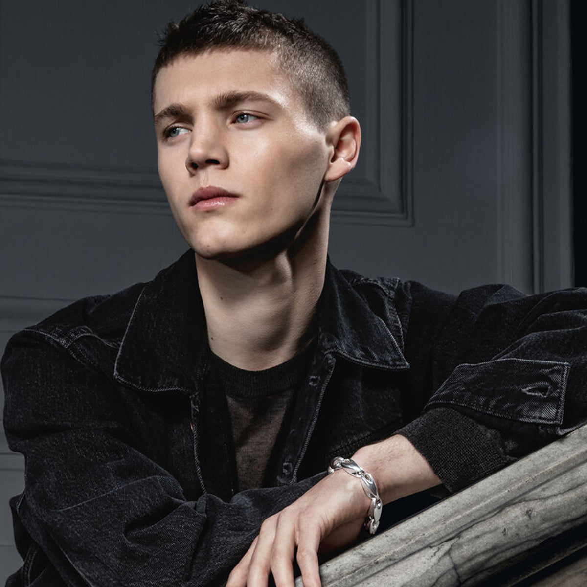 Reflect Large Bracelet sølv – fra Georg Jensen | Dirks Jewellery