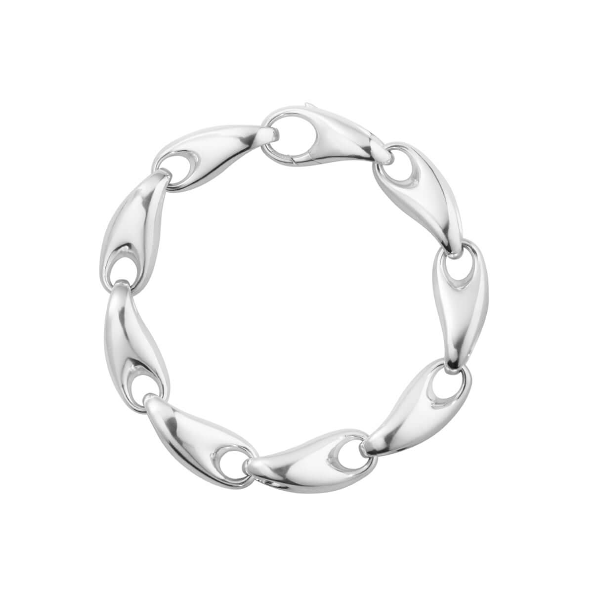 Reflect Large Bracelet sølv – Ægte håndværk fra Dirks Jewellery