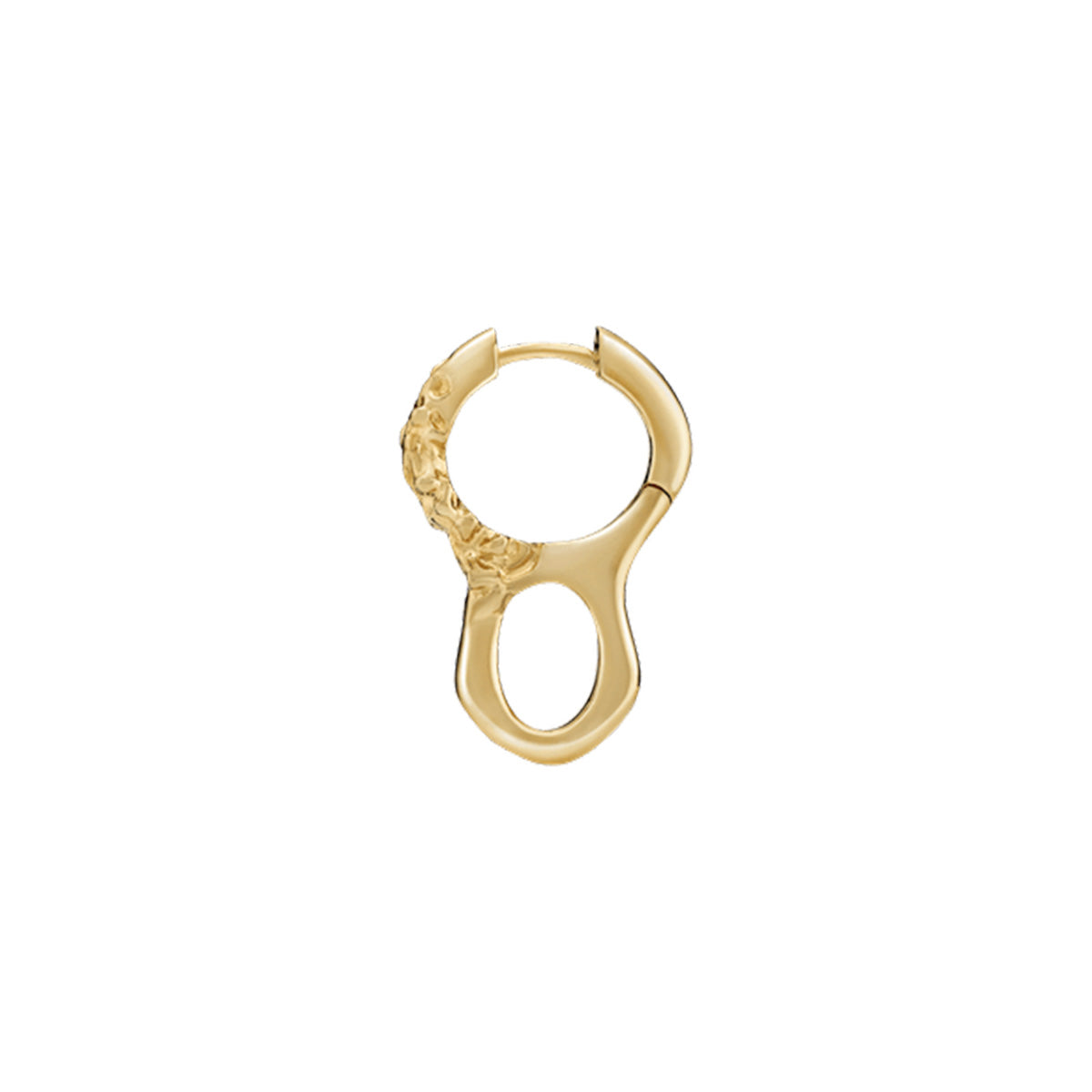 Rove Earring sølv forgyldt – Hoop Earrings fra Maria Black | Dirks Jewellery