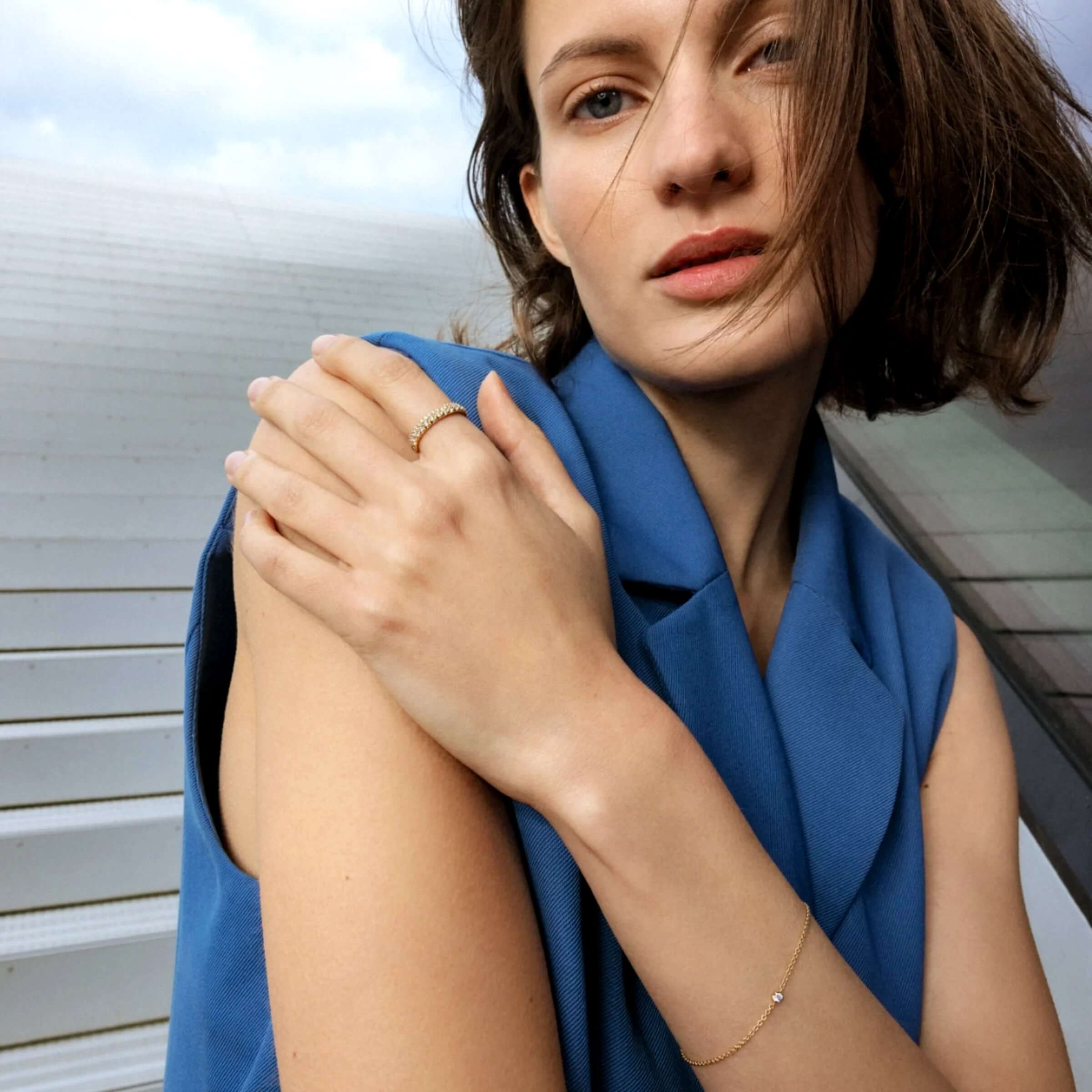 Signature ring 18k guld – Ægte håndværk fra Dirks Jewellery