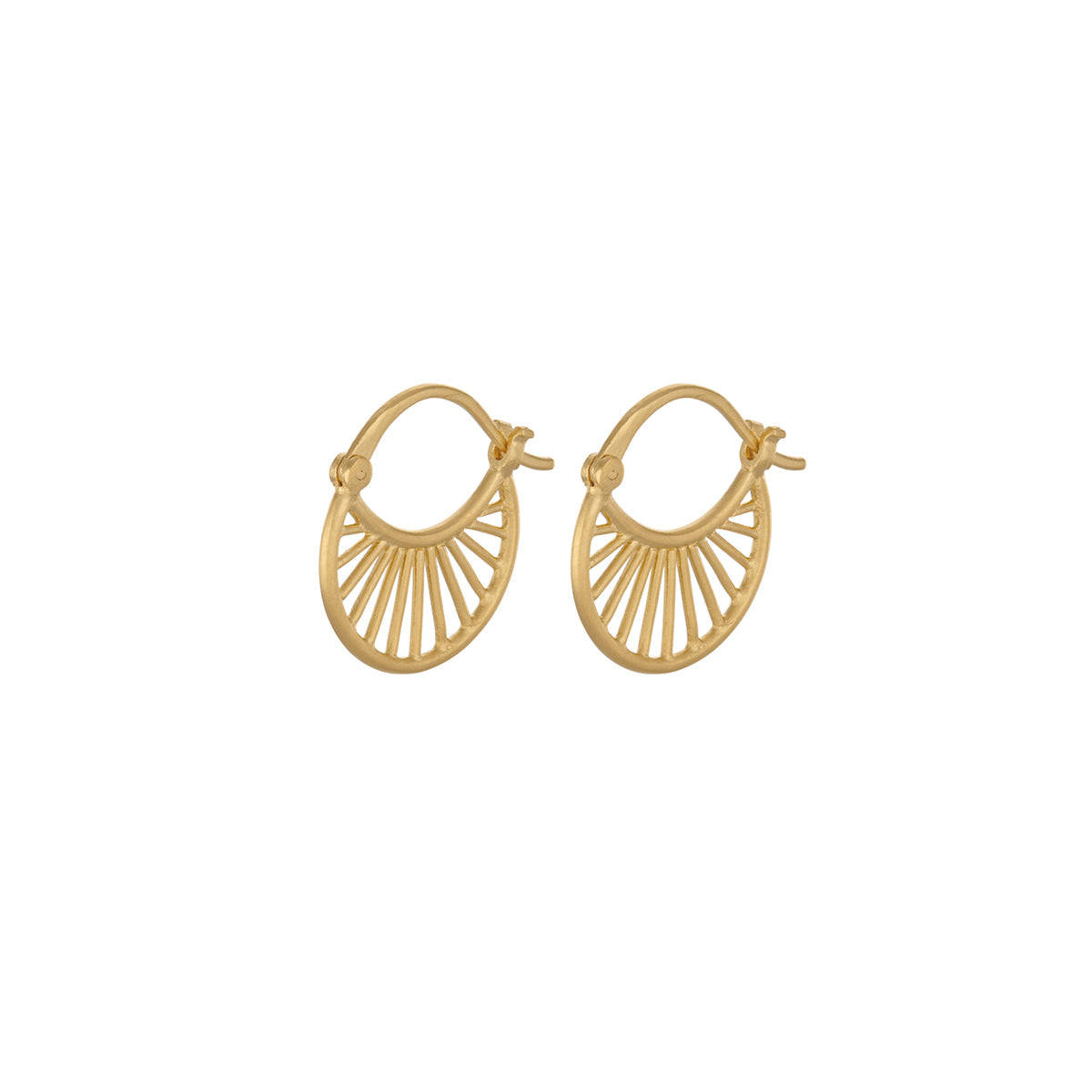 Small daylight øreringe, forg – fra Pernille Corydon | Dirks Jewellery