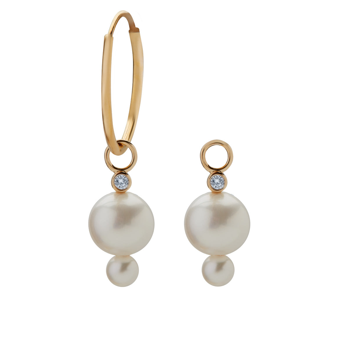 Summertime vedhæng til creoler, 14K guld.. – fra Dirks Jewellery | Dirks Jewellery