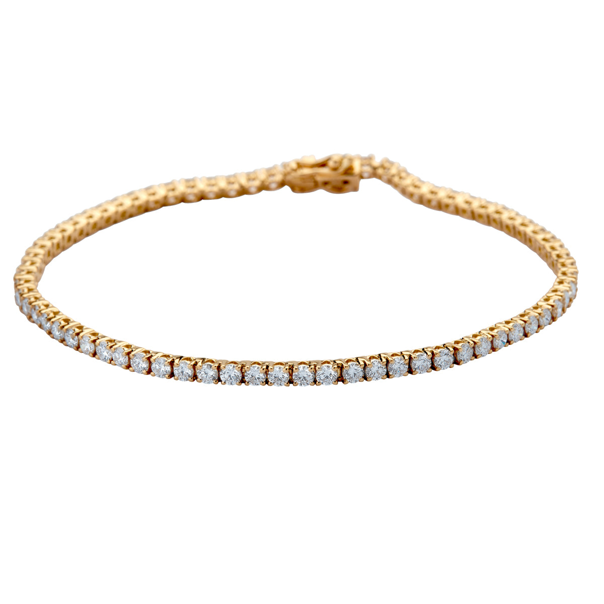 Heart Tennisarmbånd 18K Guld – No discount fra Dirks Jewellery | Dirks Jewellery