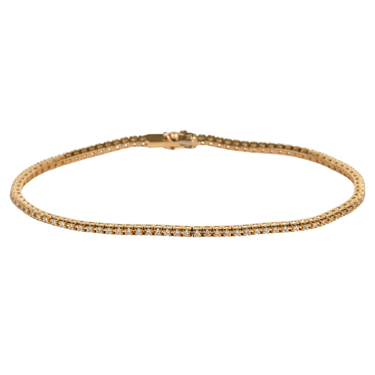 Tennisarmlænke, 18K guld m. 0,45ct – Link Bracelets fra Dirks Jewellery | Dirks Jewellery