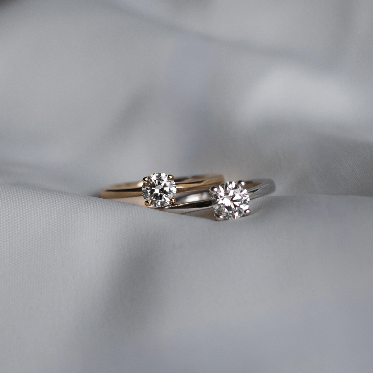 Heart Solitaire Ring 18K Guld – Ægte håndværk fra Dirks Jewellery