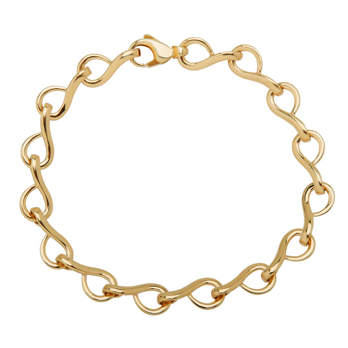 Twirls, 14K yg – Ægte håndværk fra Dirks Jewellery