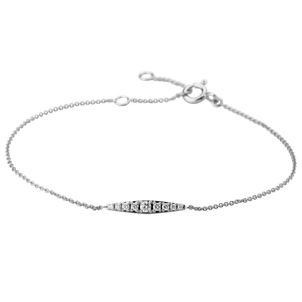 Universe, 14K hvidguldsarmlænke m. brillanter – fra Dirks Jewellery | Dirks Jewellery