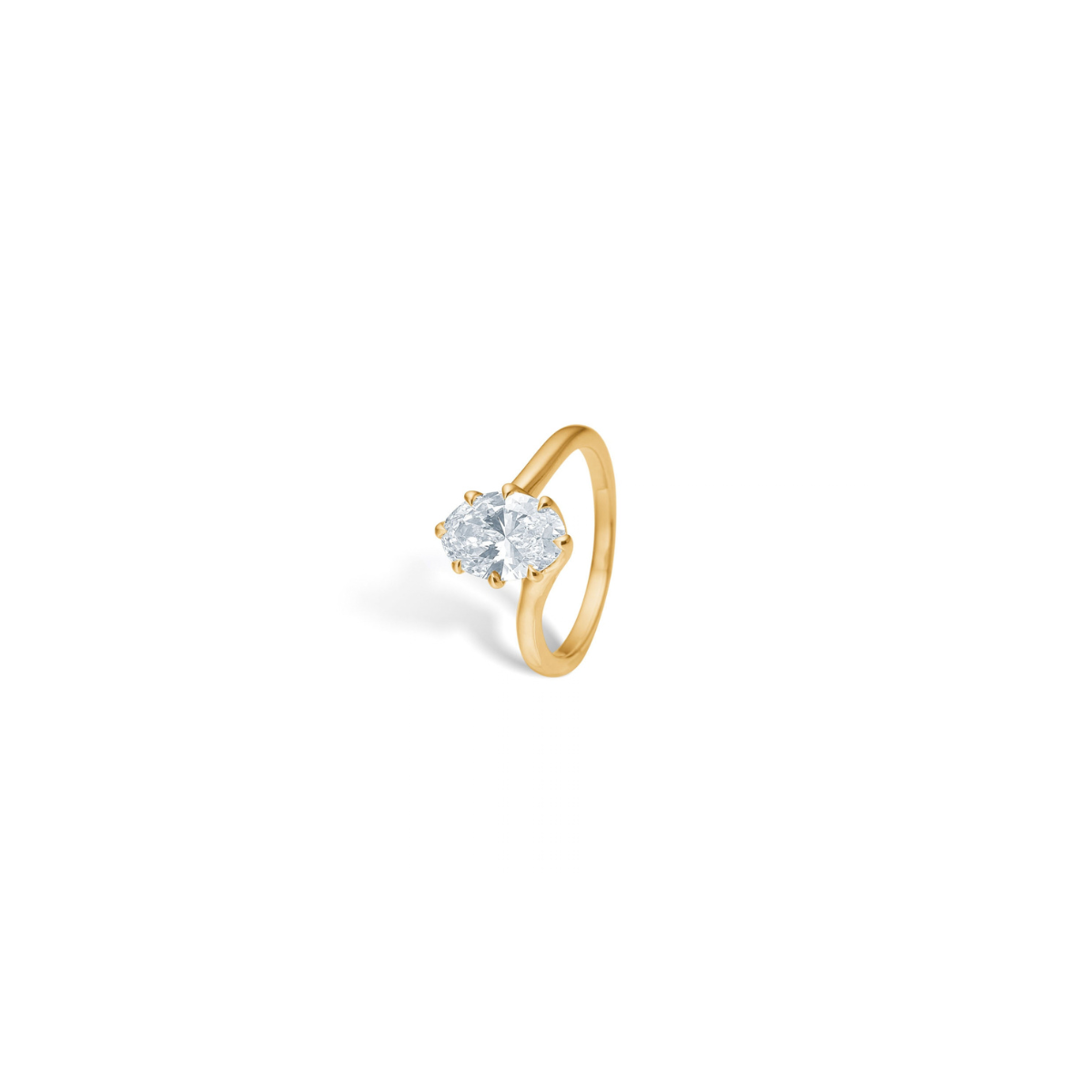 Agnes Ring 14K guld 2.0ct