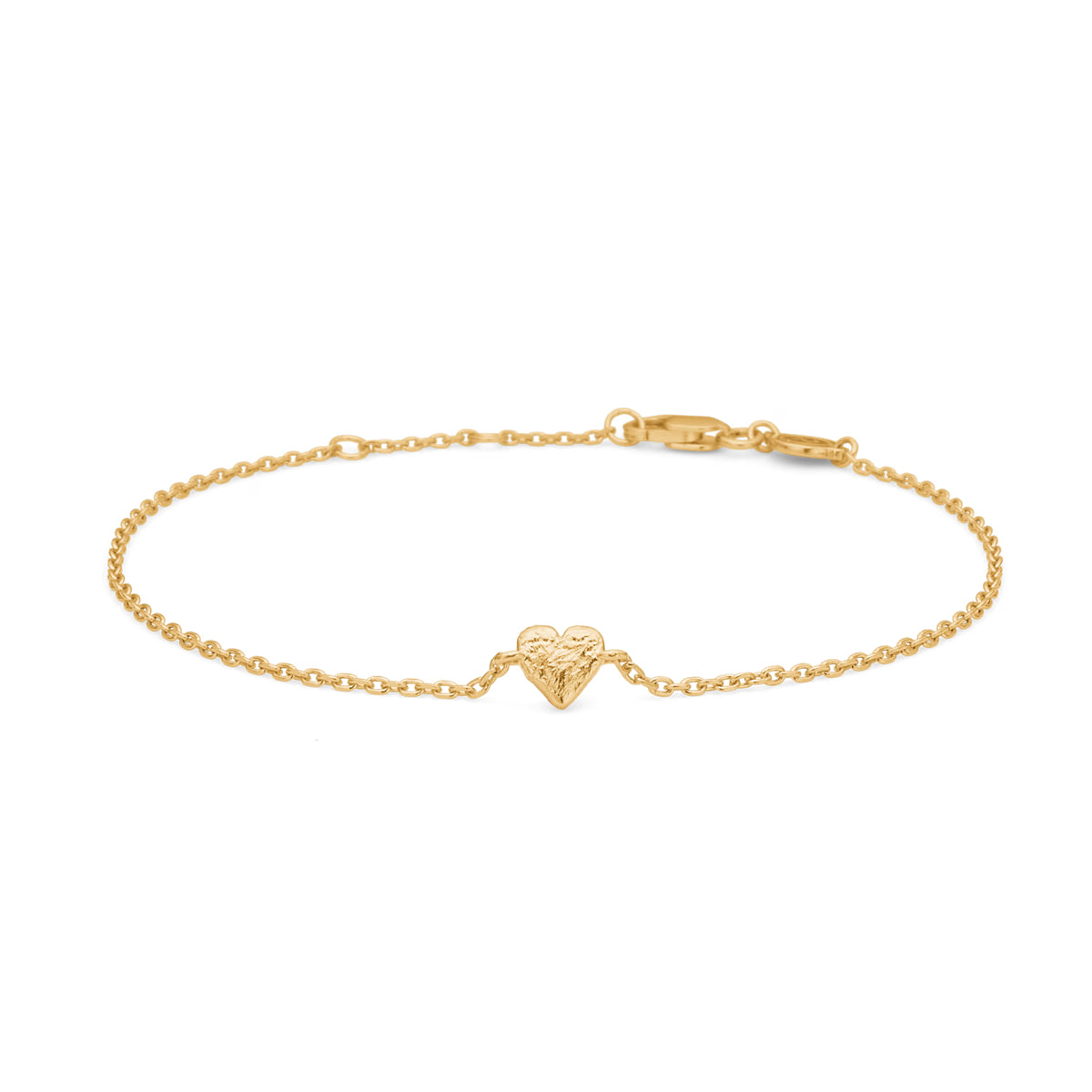 Amour Heart Armbånd Forgyldt Sølv