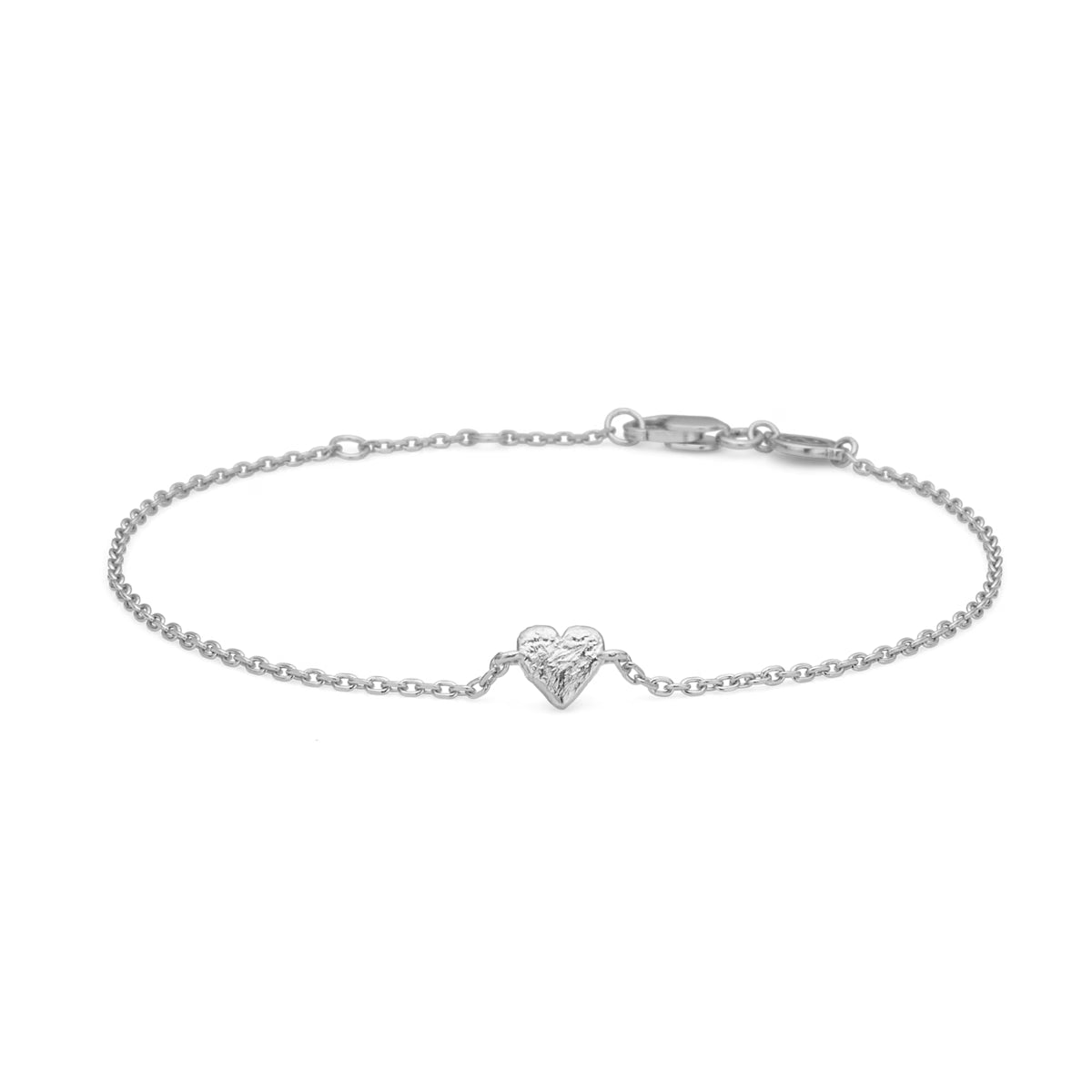 Amour Heart Armbånd Sølv