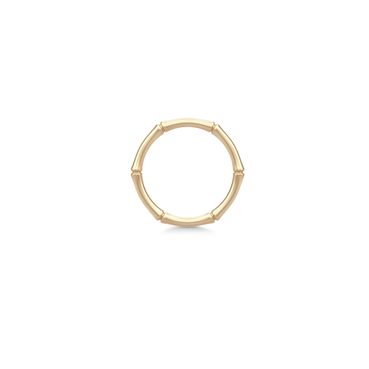 BAMBOO RING SMALL 14K Guld