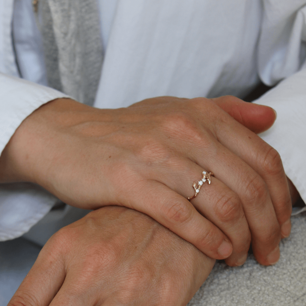 Blomsterring 14K Guld – fra Dirks Jewellery | Dirks Jewellery