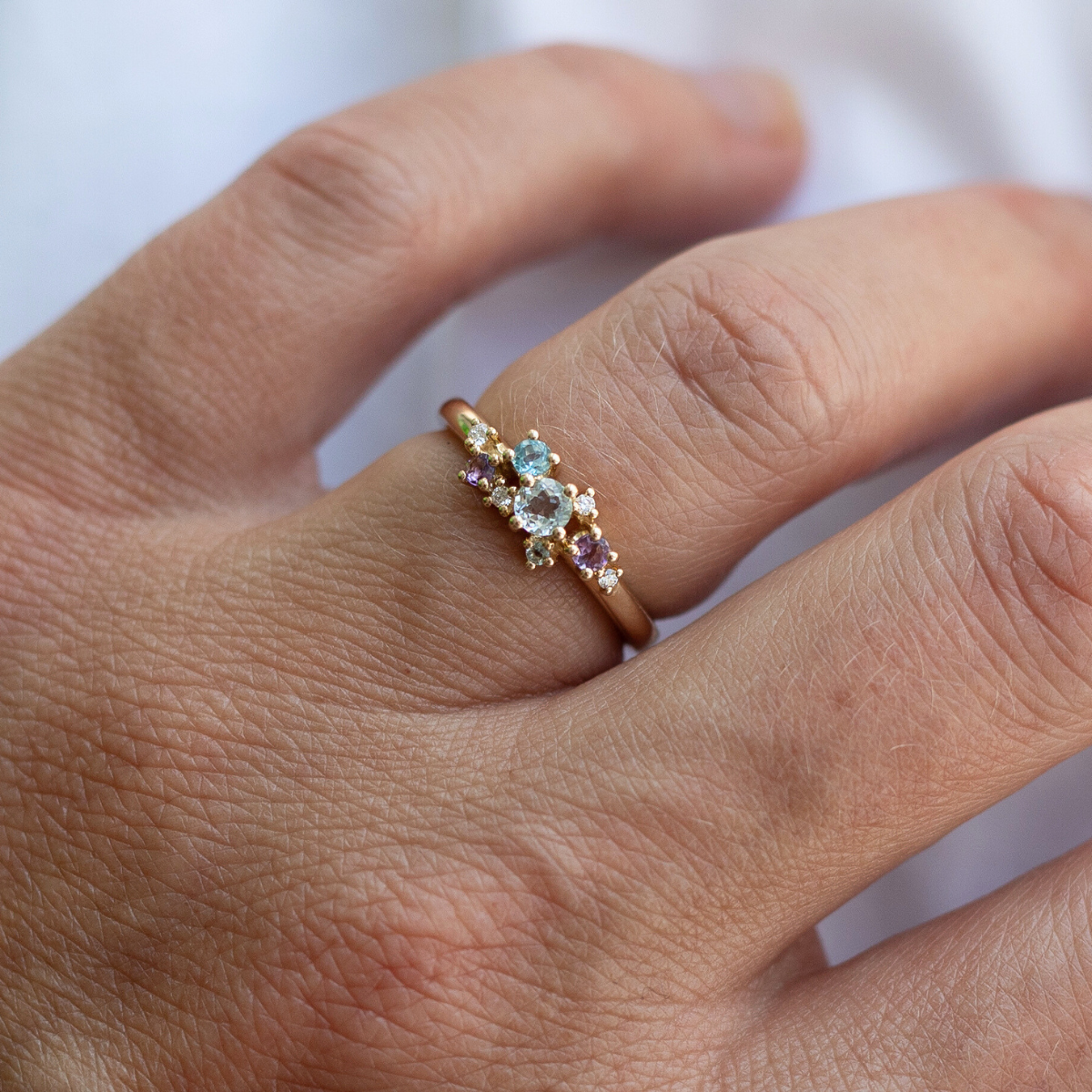 Blue Ring 14K Guld – fra Dirks Jewellery | Dirks Jewellery