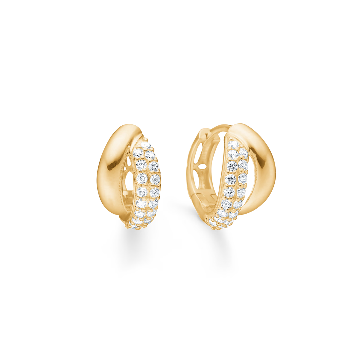 Celia Creoler 8K Guld Zirkoner