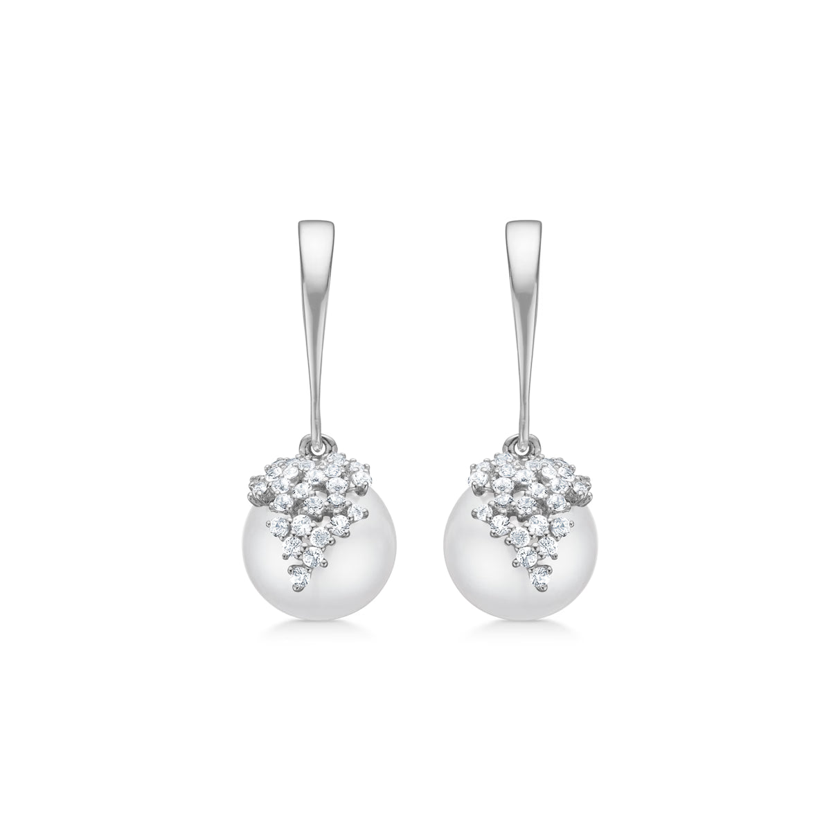 Chloé Øreringe Sølv Perler