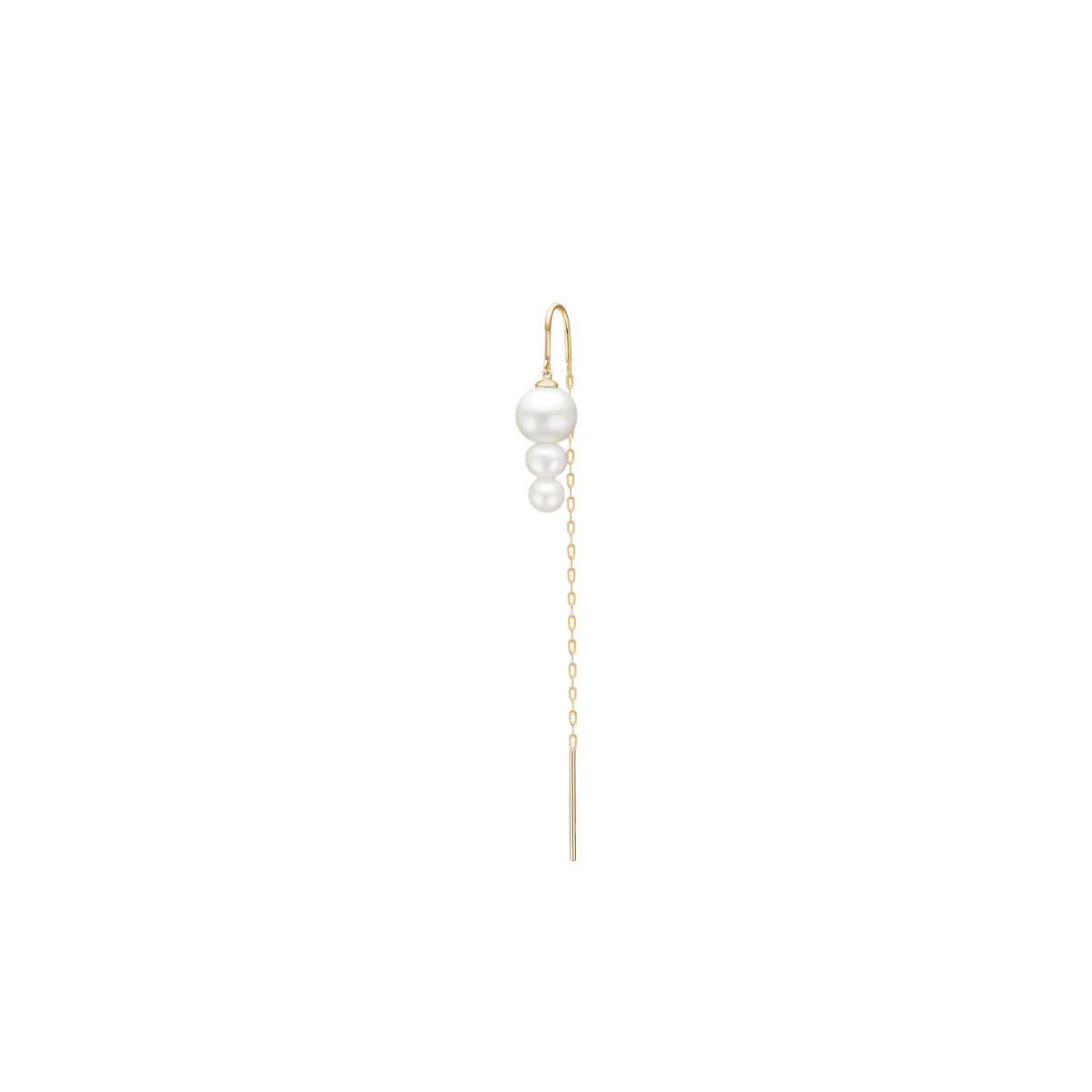 Eden Kæde Ørering 14K Guld