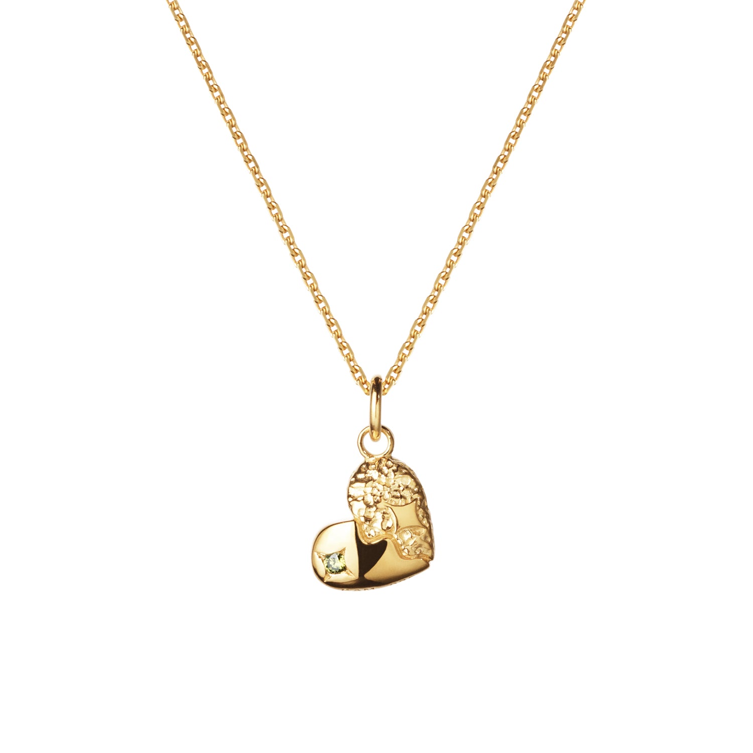 Heart Sparkly Necklace – fra Camille Brinch | Dirks Jewellery