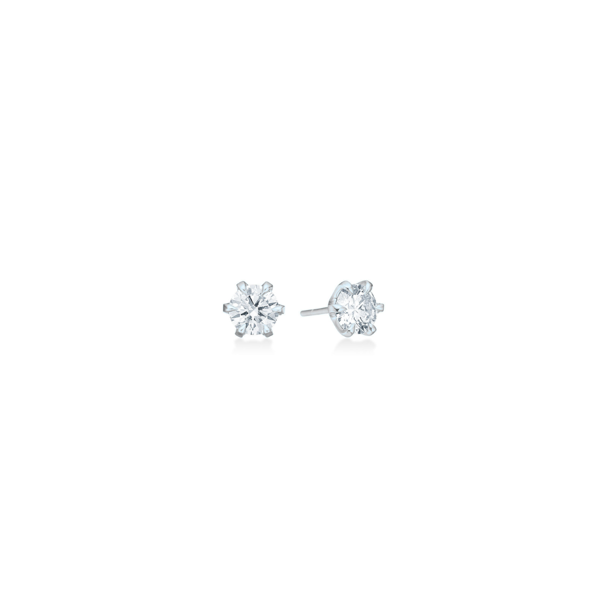 Hebe Ørestikker 14K hvdguld 2.0ct