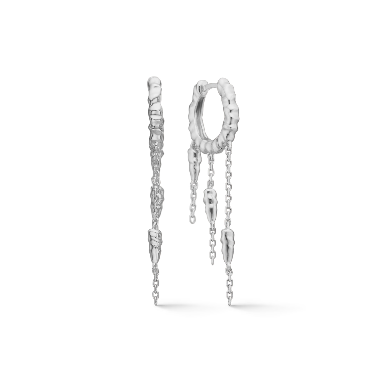 Icicle Creoler Sølv