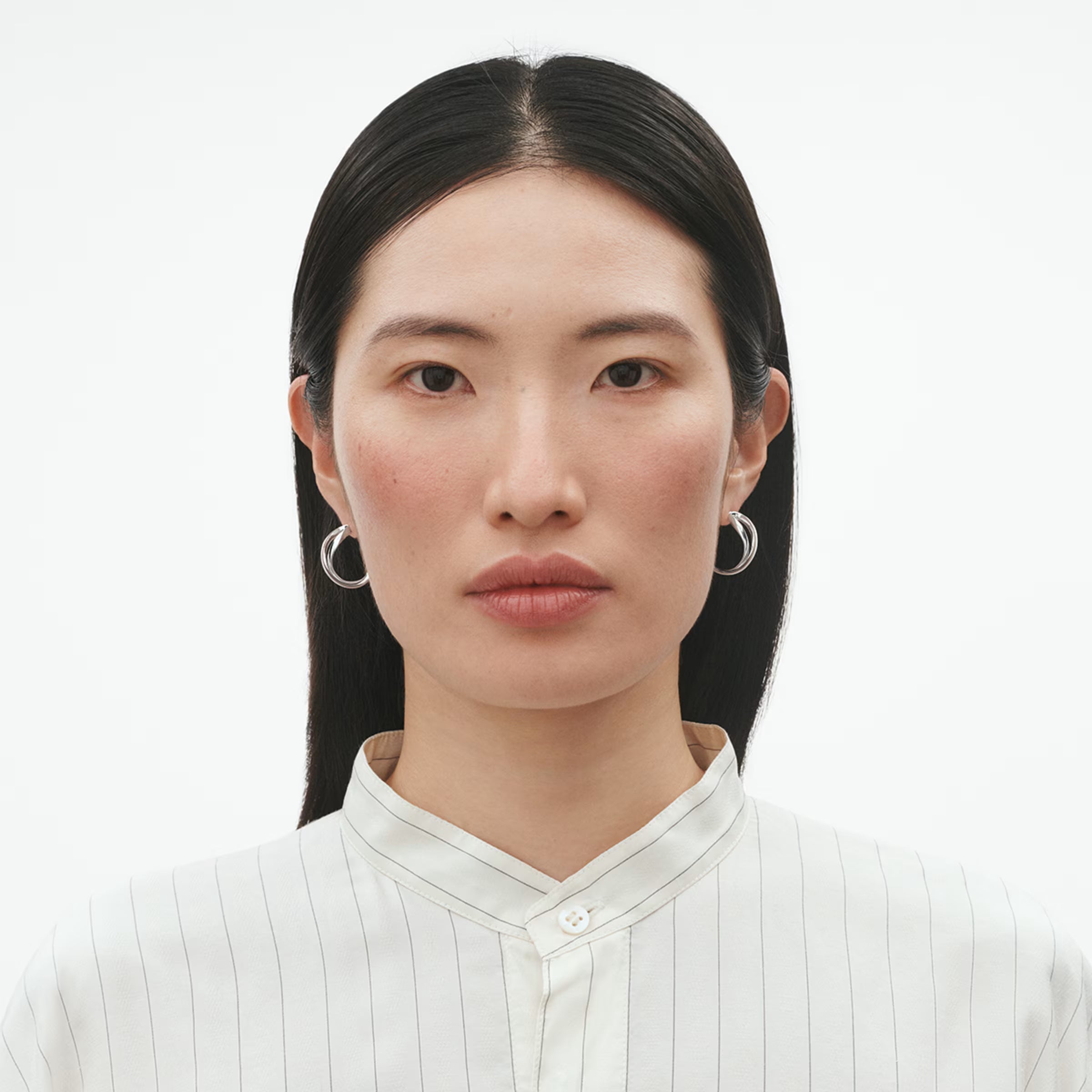 Infinity Små Øreringe Sølv – fra Georg Jensen | Dirks Jewellery