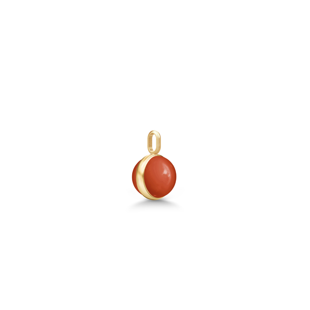 LITTLE PRIME PENDANT Red Coral Crystal
