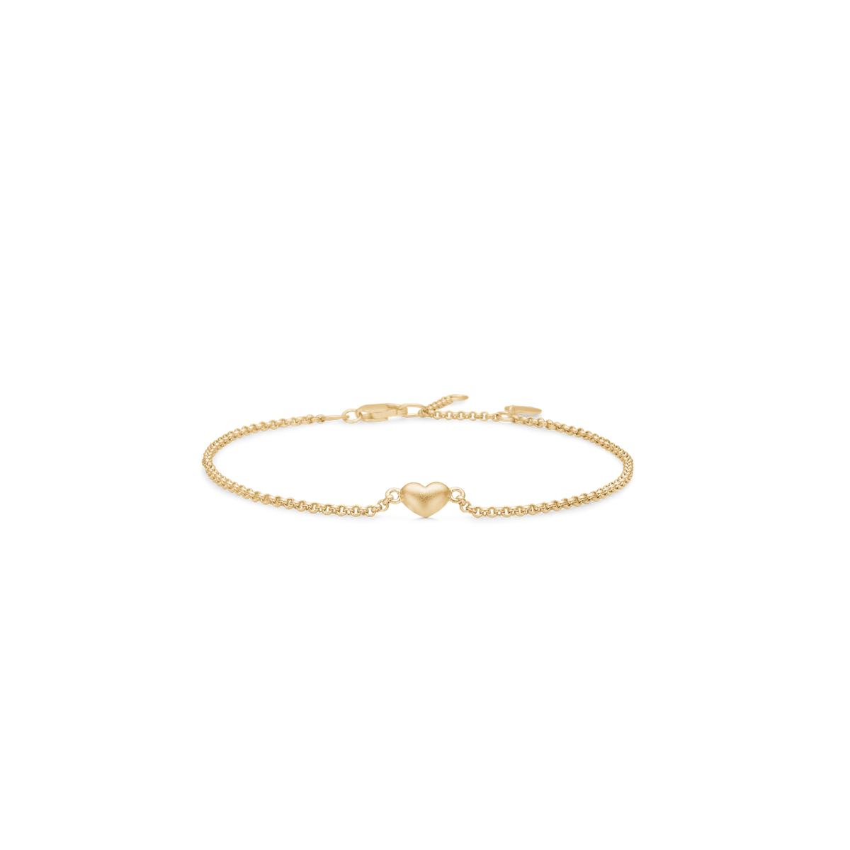 LOVE BRACELET forgyldt sølv