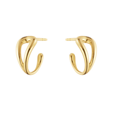 Mercy Swirl Hoops 18K Guld