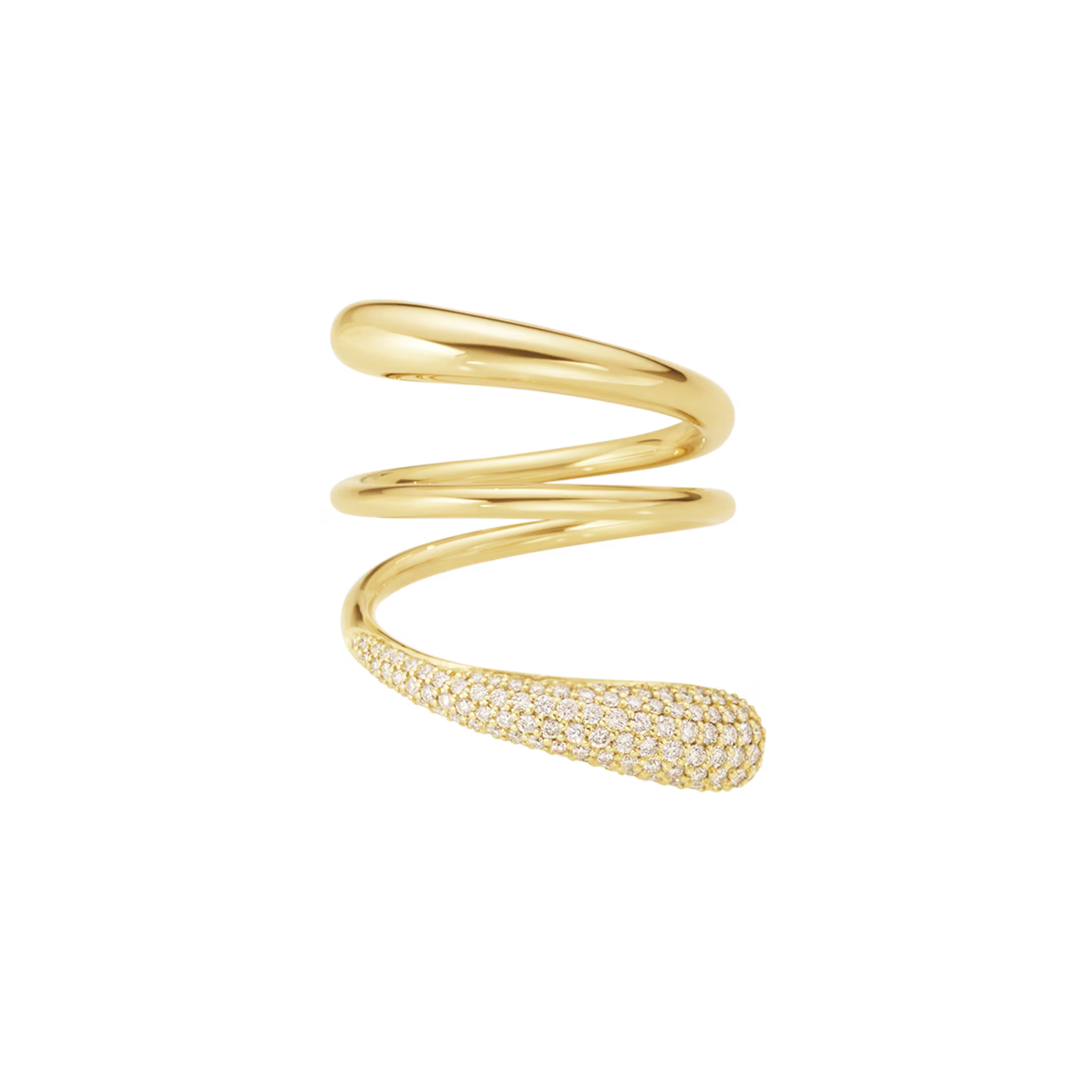 Mercy Twist Ring 18K Guld 0.49ct.