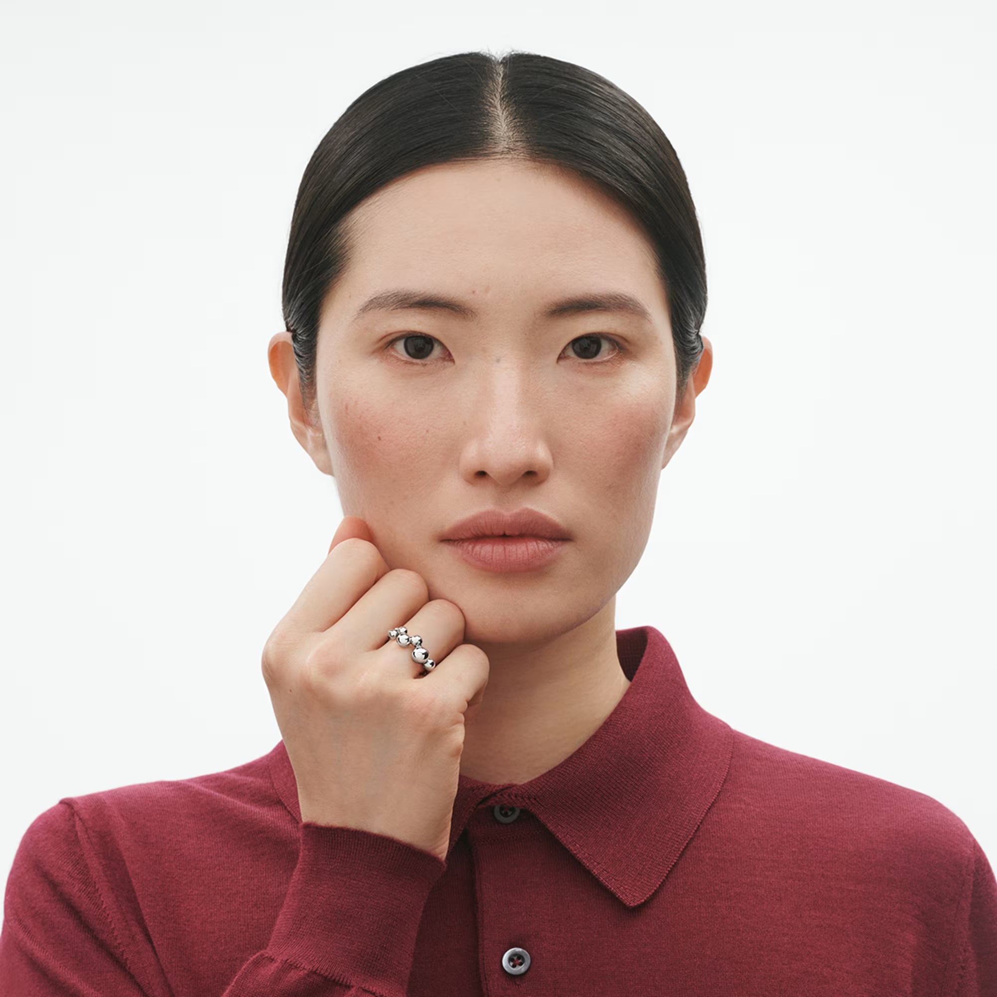 Moonlight Grapes Ring Sølv