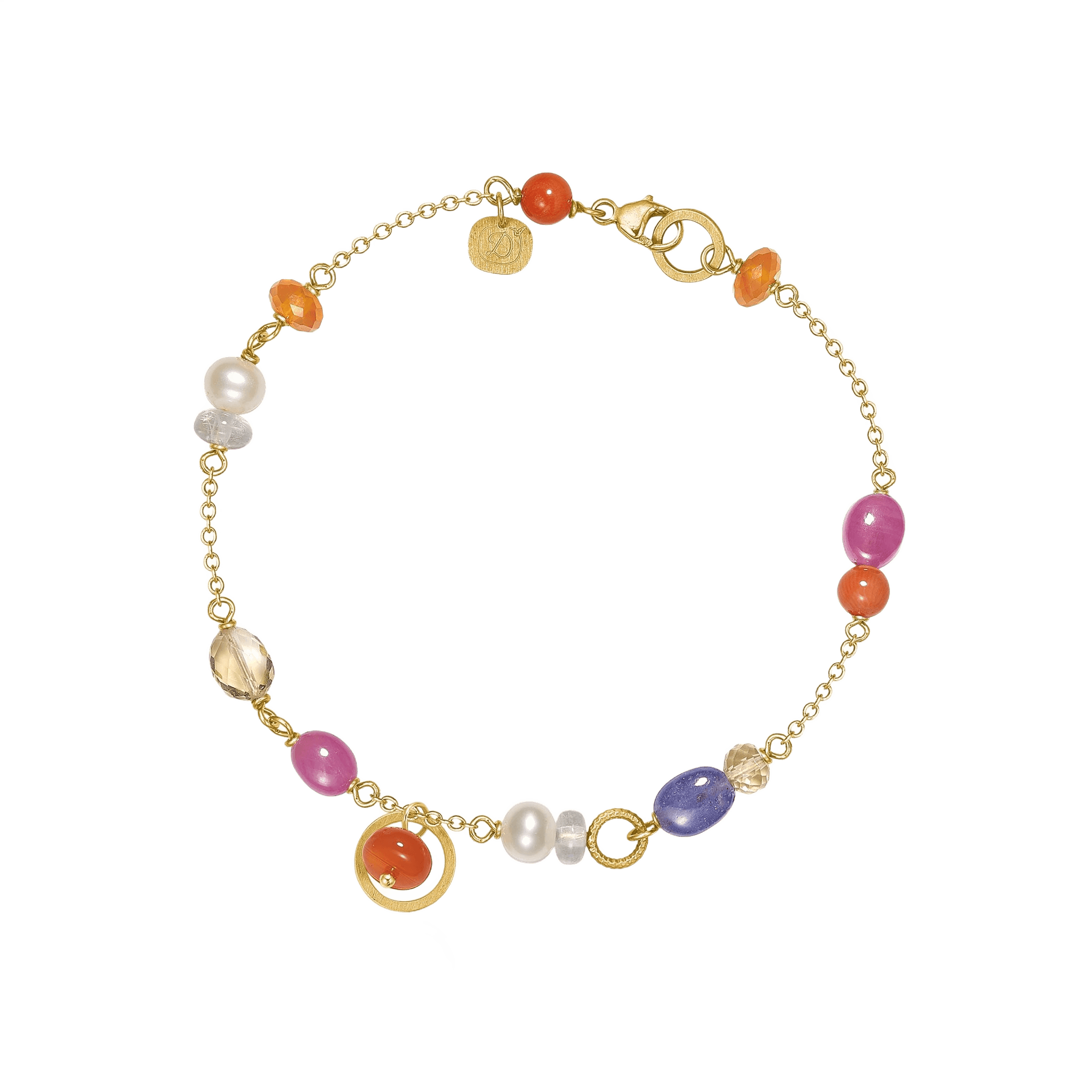 Piccolo Wild Berry Armlænke 18K Guld