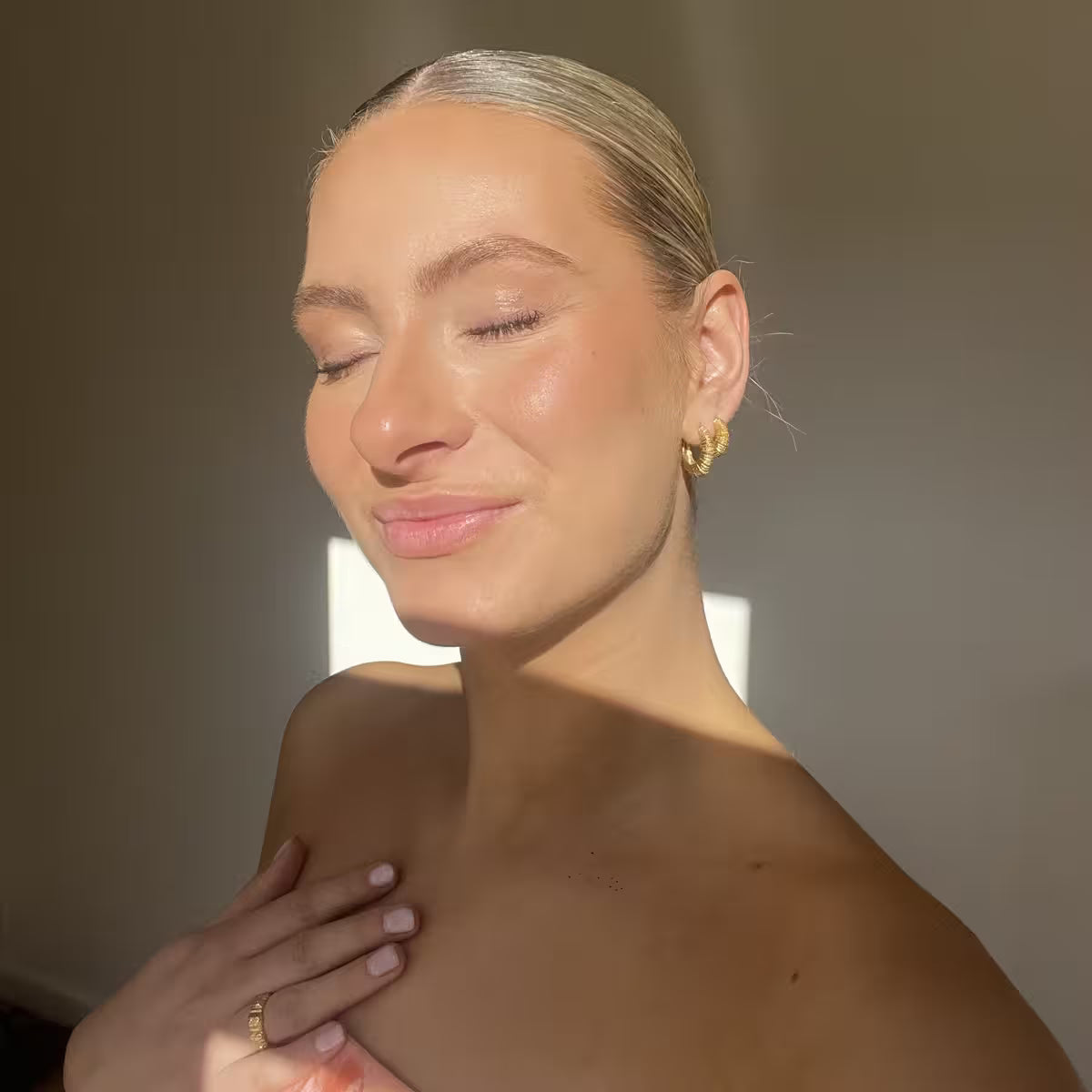 Seashell Secrets Øreringe Forgyldt Sølv 20mm