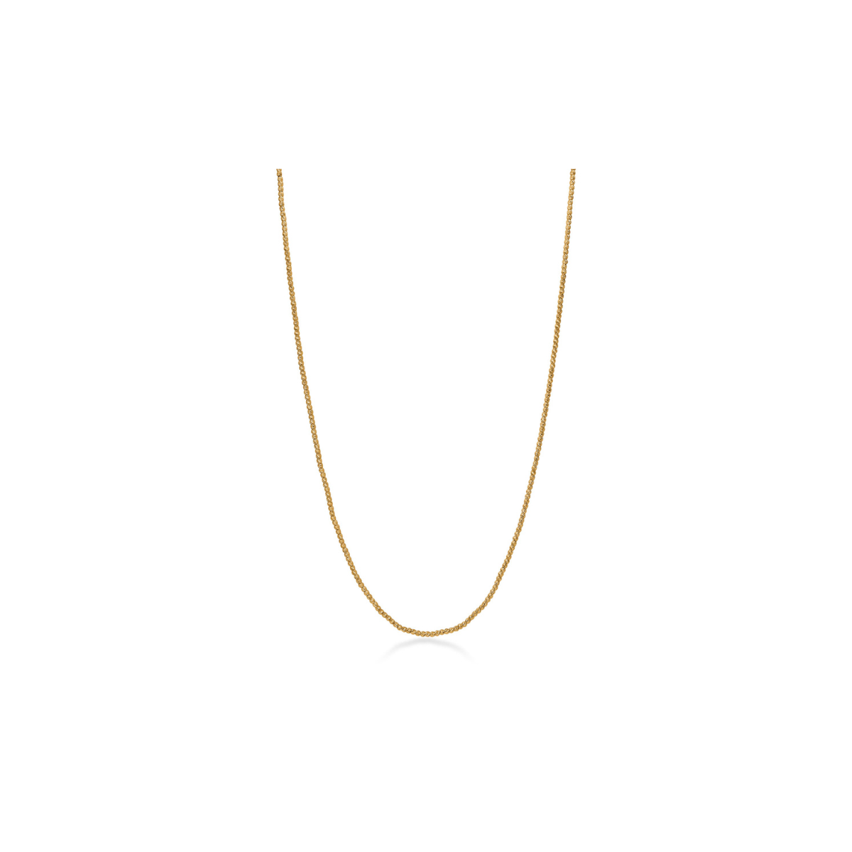 Shimmer kæde 14K guld