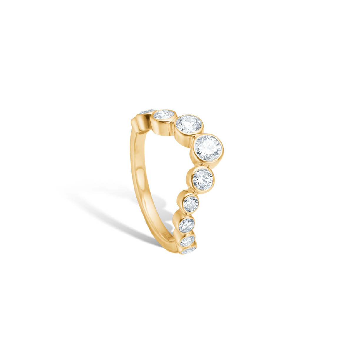 Siblings Ring Large 14K Guld