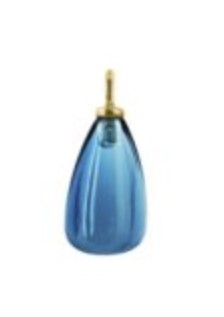 Vedhæng ørekrog swiss blue