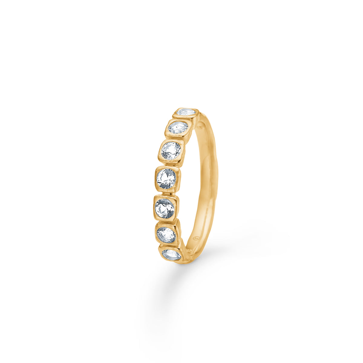 Small Elera Ring Forgyldt Sølv