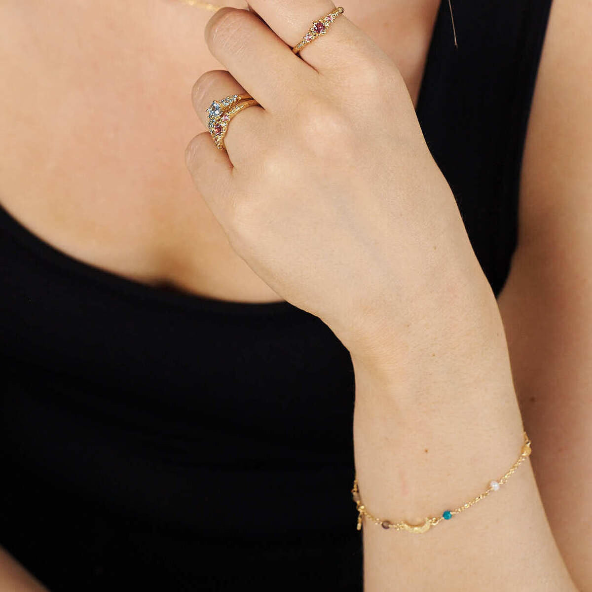 Starlight Armbånd Forgyldt Sølv