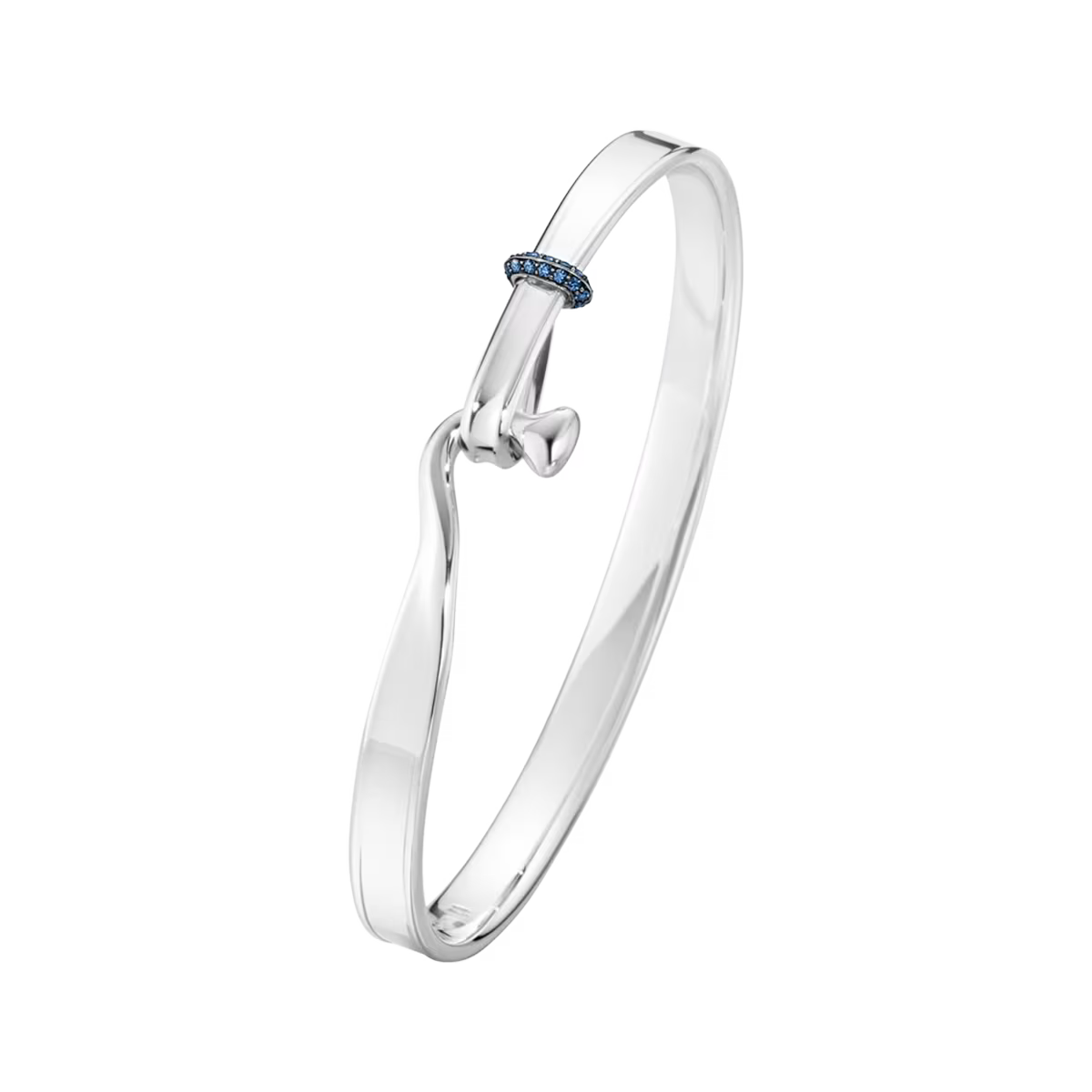 Torun Armring Sølv Blå Safir
