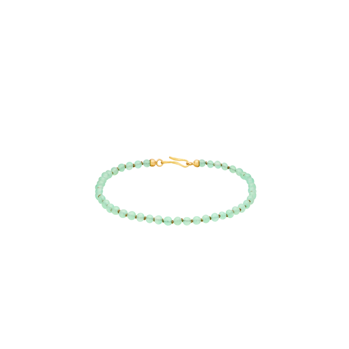 Vega Soul Armbånd 18K guld med chrysopras