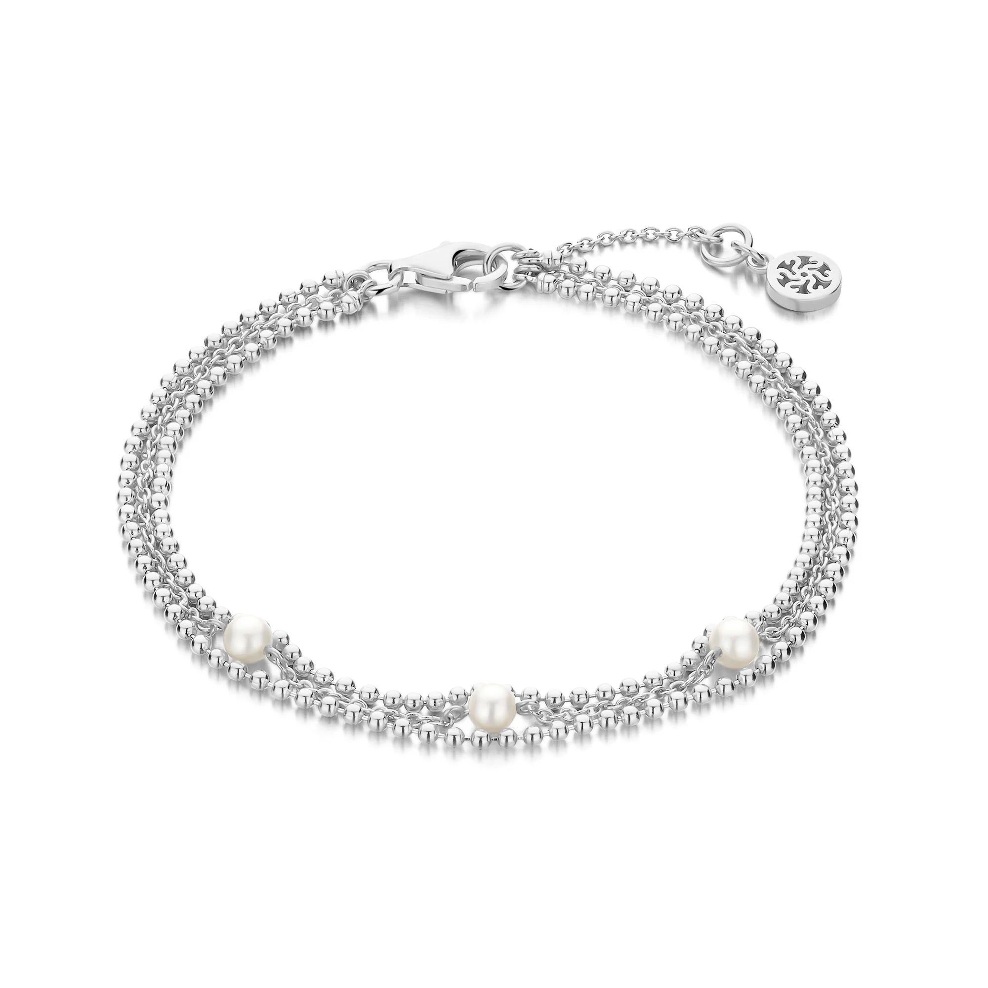 Venus Armlænke Sølv Perler