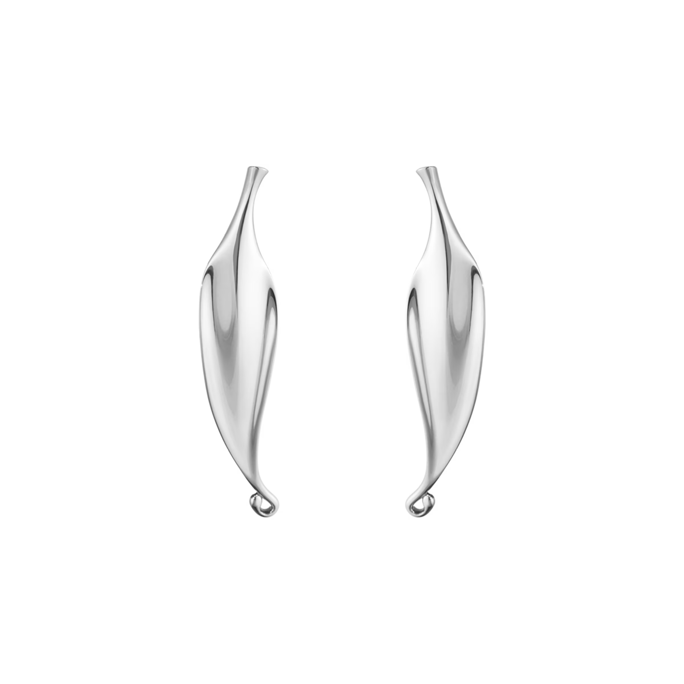Vivianna Earring, sølv – Hoop Earrings fra Georg Jensen | Dirks Jewellery