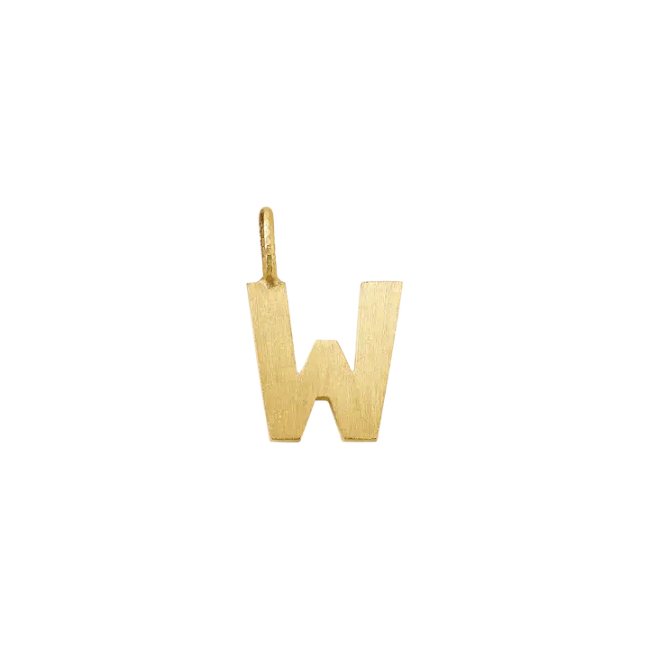 18 kt Bogstav W – fra DULONG | Dirks Jewellery